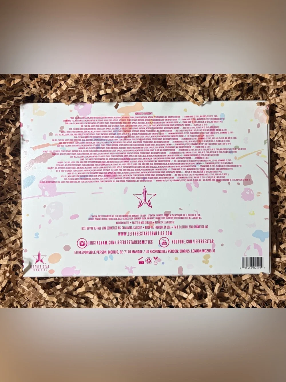 Jeffree Star Cosmetics  Jawbreaker Eyeshadow Palette
